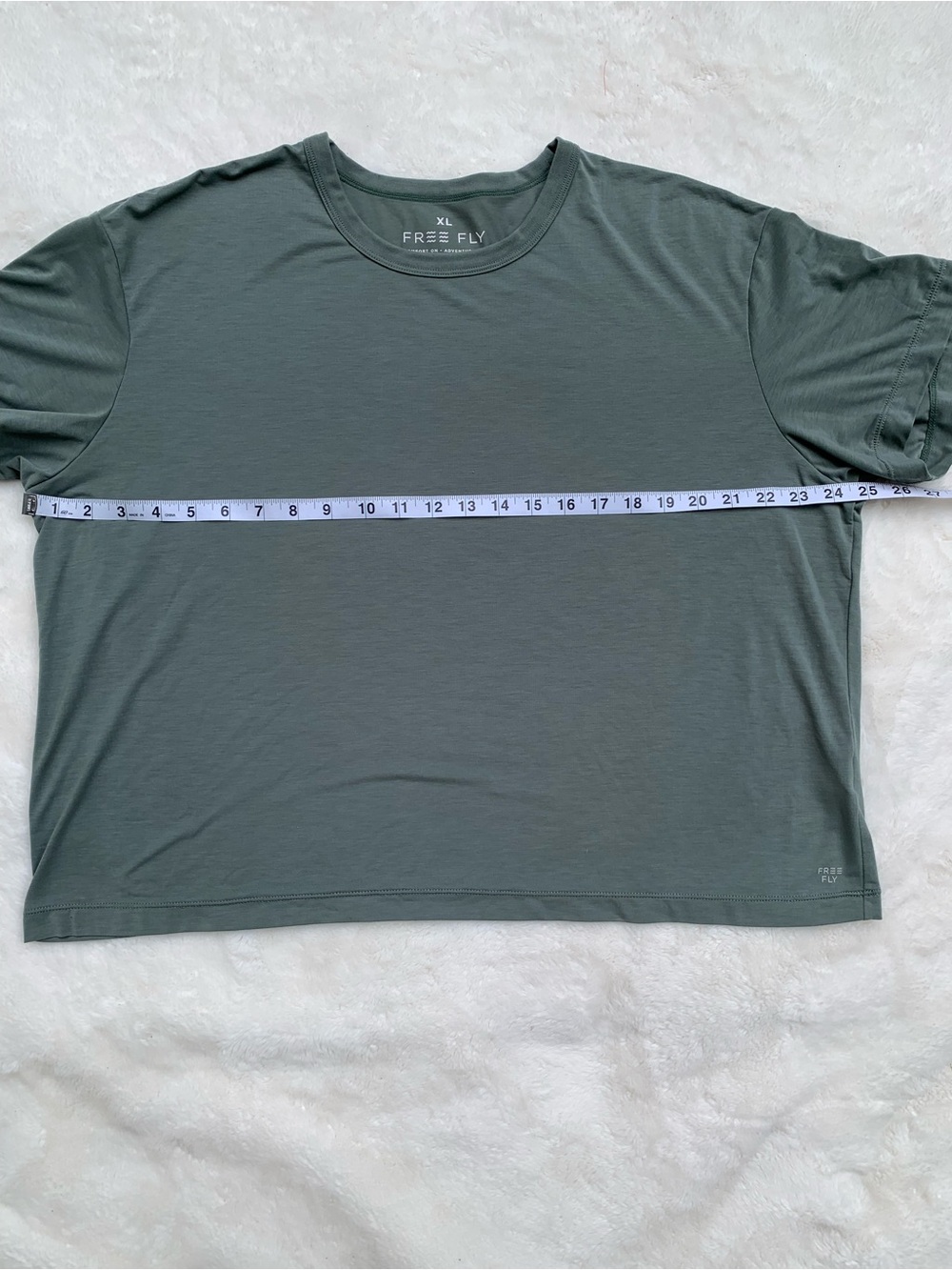 Free fly  Slate Green Short-Sleeve Tee - Picture 4 of 8